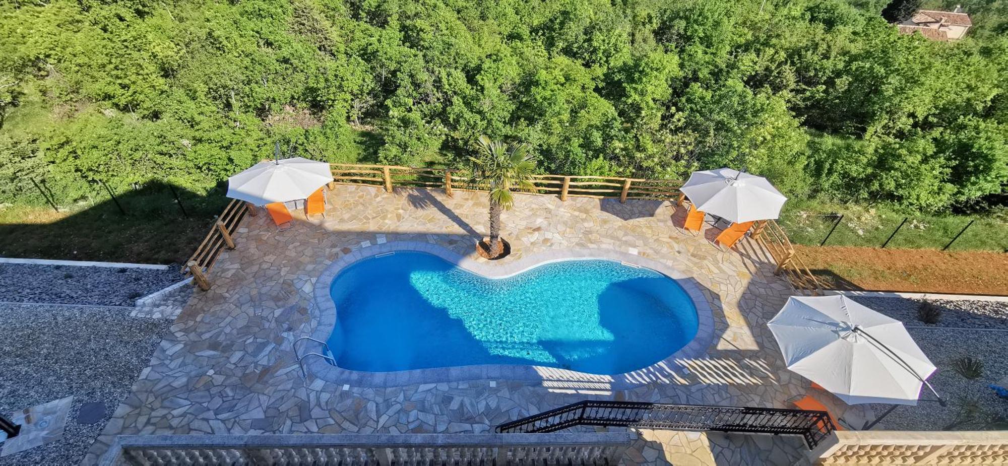 Villa Bora Moscenicka Draga Bed&Breakfast モスチャニッセ エクステリア 写真