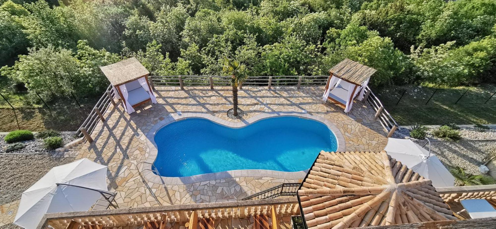 Villa Bora Moscenicka Draga Bed&Breakfast モスチャニッセ エクステリア 写真